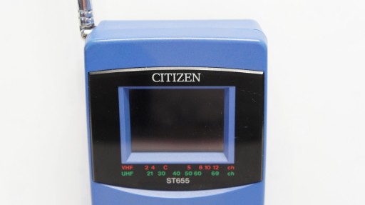 Мини-телевизор CITIZEN ST655-1B портативный телевизор