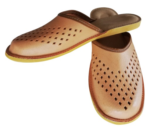 Кожаные тапочки Highlander Тапочки Laczki 35-48