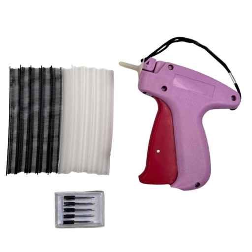 Stitchy Quick Clothes Fixer Łatwe oznaczanie ściegów Wygodna mini kołdra w kolorze różowym