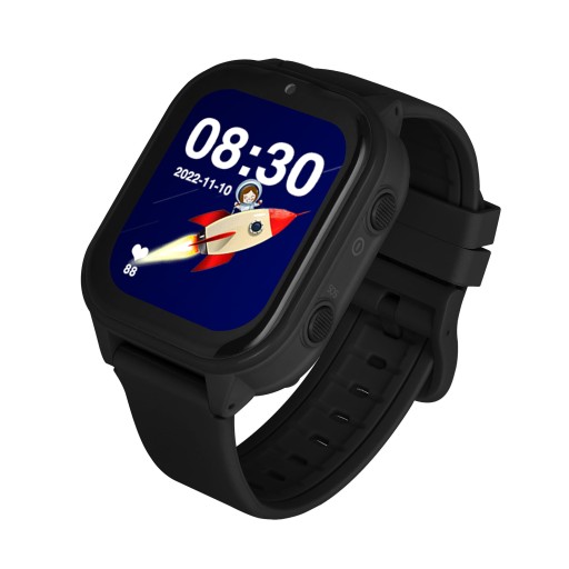 Умные часы Garett Kids Sun Ultra 4G, черные, камера для вызова местоположения