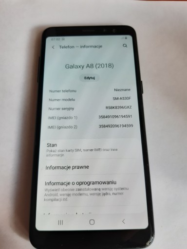 Samsung Galaxy A8 32 ГБ черный