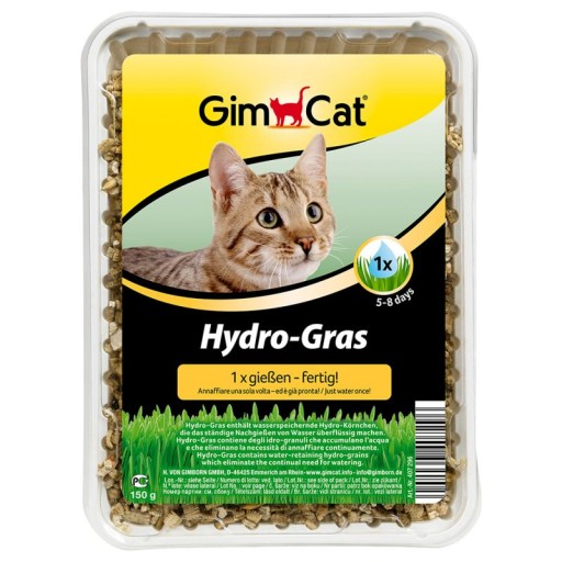 ПРЕМИУМ GimCat Hydro Grass для контейнера CAT 150г