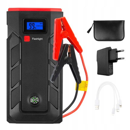 Booster Jump Starter, запускающий Powerbank для аварийного автомобиля, начиная с 20ah