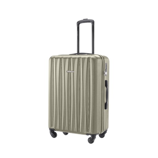 Średnia walizka PUCCINI Bali ABS021B 6C złota 62 l
