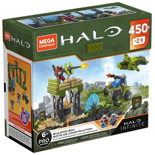 Блоки Mega Construx Halo Infinity 450 штук.