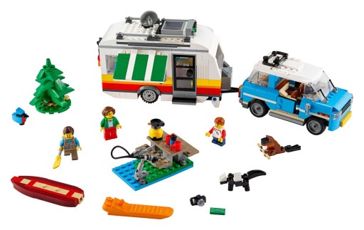 LEGO 31108 Creator 3в1 Отдых в походе с семьей