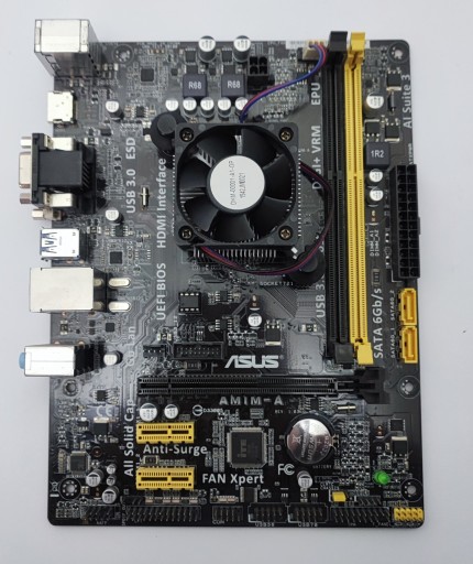 Asus AM1M-A REV.1.02, DDR3, AM1 + AMD Athlon 5350