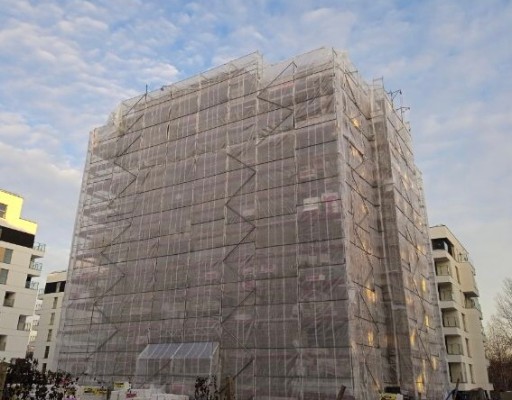 PLANDEKA NA RUSZTOWANIE ZBROJONA 2,7x10m 170g/m2 PLANDEKI NA RUSZTOWANIA