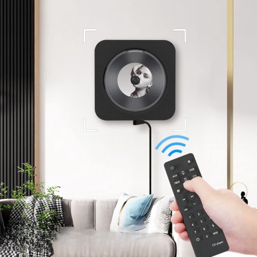 CD-ПЛЕЕР ПОРТАТИВНЫЙ ДИНАМИК BLUETOOTH РАДИО ДОМАШНИЙ АУДИОПЛЕЕР