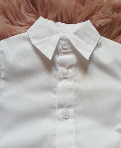 KOSZULO-BODY,KR. RĘK-białe CHRZEST ITP.- r56-SALE!