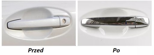 Хромированные накладки на ручки дверей Toyota Avensis T27 09-18