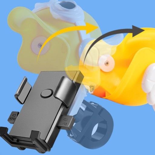 Uchwyt na telefon motocyklowy Ładny wygląd kasku, odporny na wstrząsy Telefon z regulowanym kątem