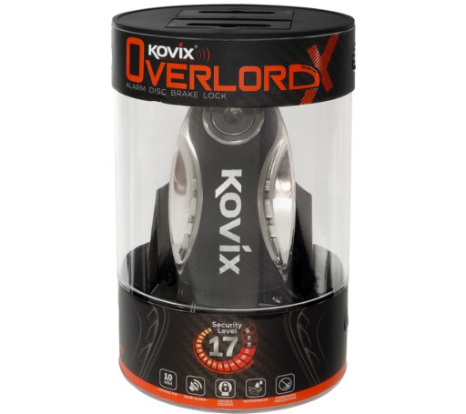 Замок тормозного диска для мотороллера с ГРОМКОЙ сигнализацией KOVIX KNX10