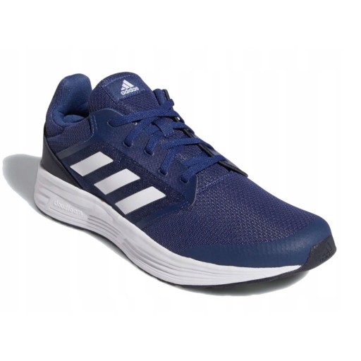 NOWE SPORTOWE BUTY MĘSKIE BIEGOWE ADIDAS GALAXY 5 R. 45 1/3 granatowe
