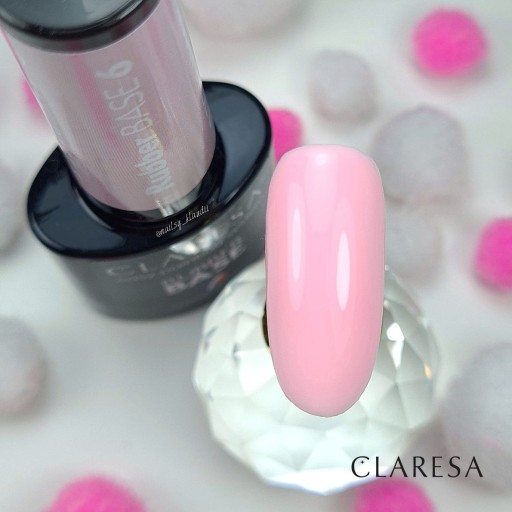 Гибридная база для ногтей Claresa Rubber 6 UV/LED