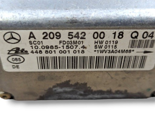 Датчик ESP Mercedes-Benz C-Class W203/S203/CL203 2002 A2095420018