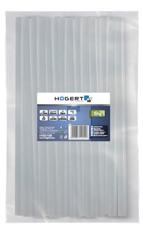Hogert HT2C135 Клеевые картриджи 11,2 мм 300 мм 5 кг