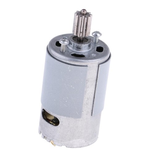 Akcesoria silnikowe dla dzieci 6V 550 10 zębów 10mm