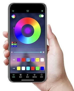 RGB СВЕТОДИОДНЫЕ ЛЕНТЫ С ПОДСВЕТКОЙ, УПРАВЛЯЕМОЙ ДИСТАНЦИОННЫМ УПРАВЛЕНИЕМ И С ПОМОЩЬЮ ПРИЛОЖЕНИЯ