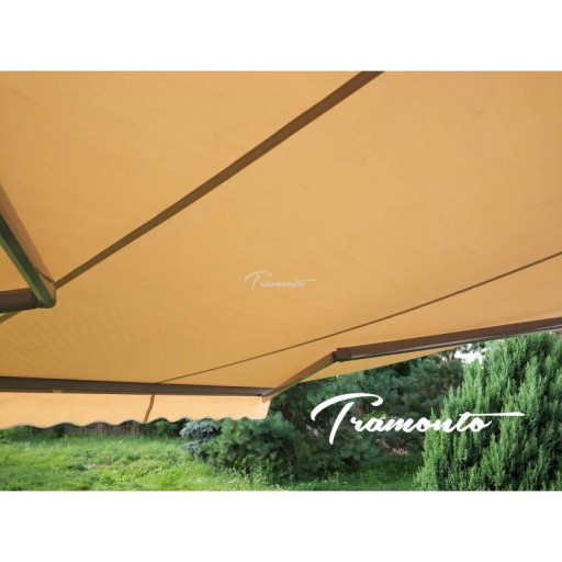 Террасная маркиза АНТРАЦИТ 200x150 Бежевый STD