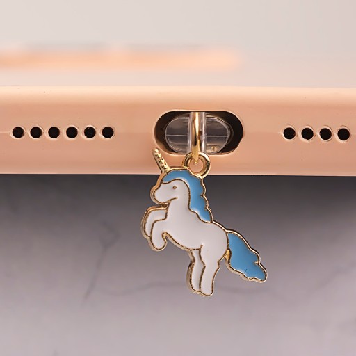 ПЫЛЕЧЕХОЛ ДЛЯ IPHONE ЕДИНОРОГ И ЦВЕТОК 2 ШТ.