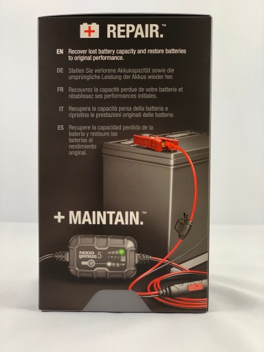 ВЫПРЯМИТЕЛЬНОЕ ЗАРЯДНОЕ УСТРОЙСТВО NOCO GENIUS 5 6В 12В 5А