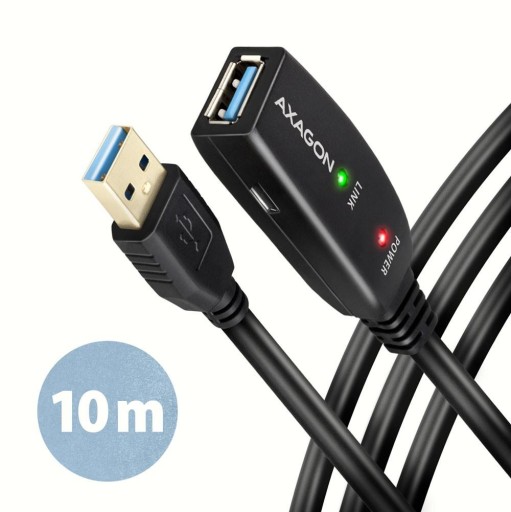 ADR-310 USB 3.0 A-M -> A-F активный кабель-удлинитель/усилитель 10 м