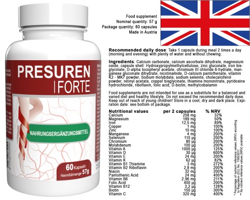 Presuren Forte - 60 Kapsułek