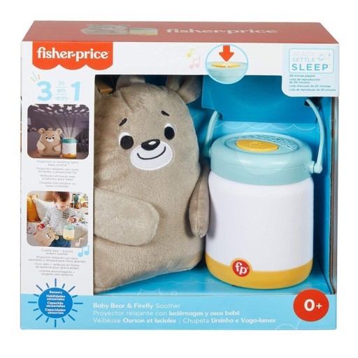 Мишка Тедди FISHER PRICE со светлячками GRR00