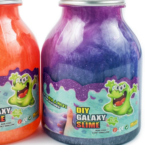Zestaw SLIME GALAXY PERŁOWE Masy SEMSORYCZNE Plastyczne IS