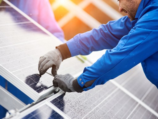 Klema środkowa CZARNA klamra zacisk panel solar PV