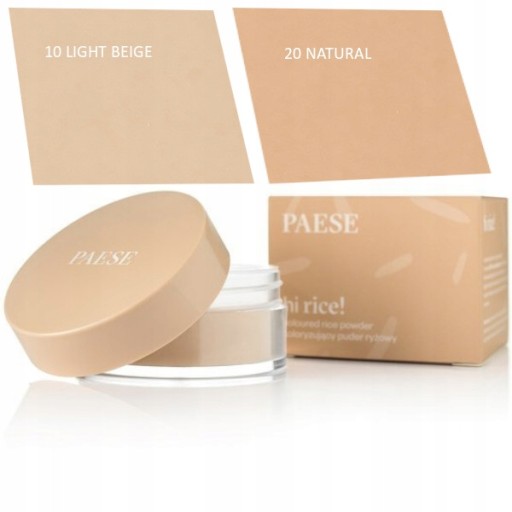 PAESE PUDER SYPKI RYŻOWY KOLORYZUJE 10 light beige