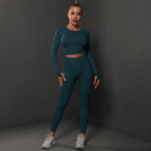 Спортивный комплект из двух предметов SET LEGGINGS топ FITNESS Gym SET M