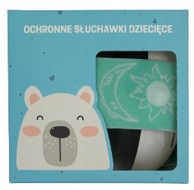 DZIECIĘCE SŁUCHAWKI WYGŁUSZAJĄCE OCHRONA SŁUCHU NA KONCERT PODRÓŻ HAŁAS 0+