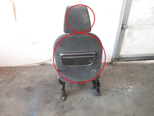 ПРАВОЕ ПАССАЖИРСКОЕ КРЕСЛО FORD FOCUS C-MAX MK1 03-06