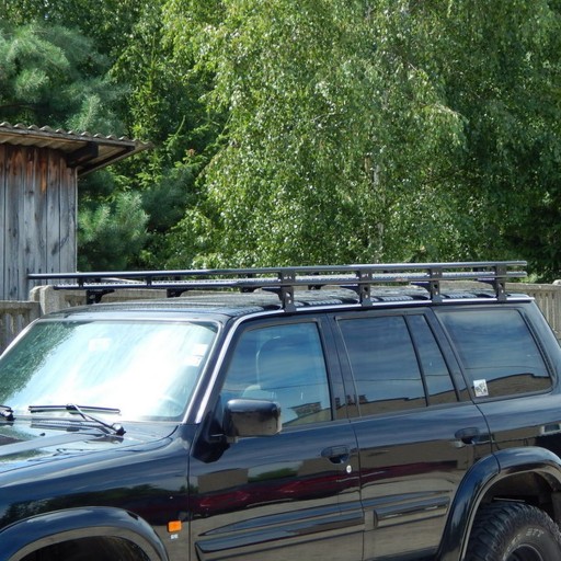 Багажник на крышу Nissan Patrol Y60 Y61 без сетки, площадка для палатки