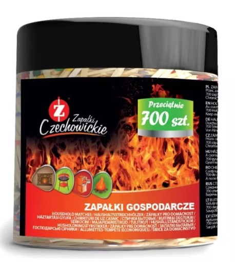 Спички, большая упаковка, 700 шт.