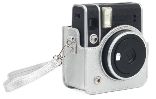 Чехол Чехол Чехол для FujiFilm Fuji INSTAX Mini 40 Silver