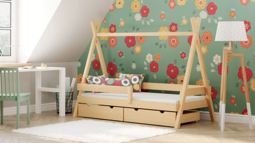 Кровать деревянная детская TIPI PLUS 190x90