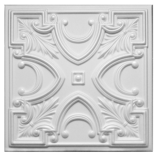 БЕЛЫЕ ПОТОЛОЧНЫЕ КАССЕТЫ 3D ПЕНА - D42