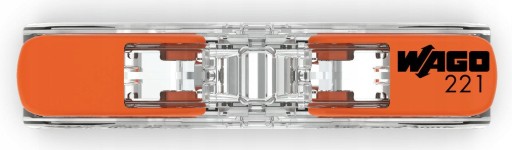 WAGO 221-2411 Szybkozłączka 2 x 0,2 - 4mm² 60 szt.