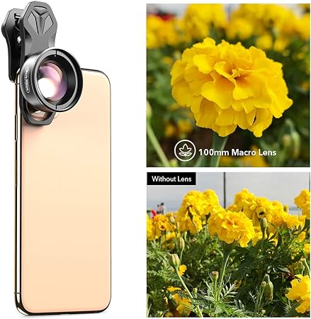 Макрообъектив Apexel HD Lens 100 мм для iPhone