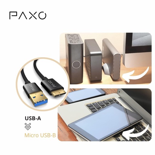 Нейлоновый USB-кабель MICRO USB 3.2 Gen 2 для жесткого диска, 10 Гбит/с, U-кабель