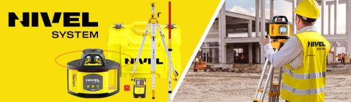 NivelSystem NL500 ЛАЗЕРНЫЙ УРОВЕНЬ + ШТАТИВ + НАШИВКА