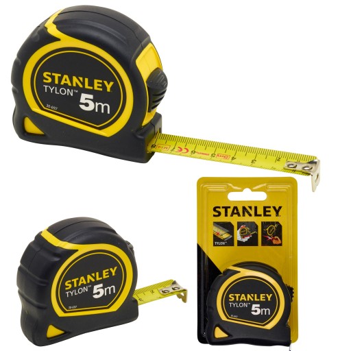 STANLEY МЕРА ПРОКАТАННЫЙ ТИЛОН 5 м 19 мм 30-697