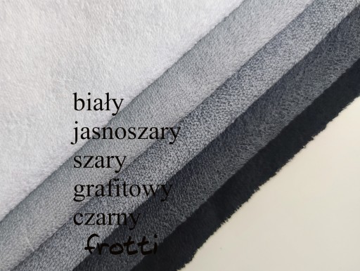 GRUBE PRZEŚCIERADŁO FROTTE 70x130 z gumką JAKOŚĆ 70/130