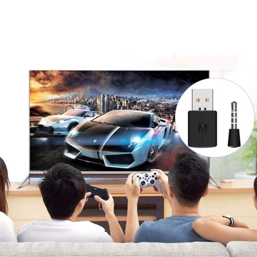АДАПТЕР НАУШНИКОВ ДЛЯ PS4 PS5 ПЕРЕДАЧА BLUETOOTH AUDIO 5.1 ДЛЯ PS4 PS5
