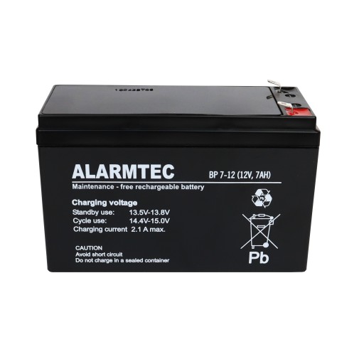 АККУМУЛЯТОР 7 Ач 12 В VRLA AGM ИБП СИГНАЛИЗАЦИЯ ALARMTEC