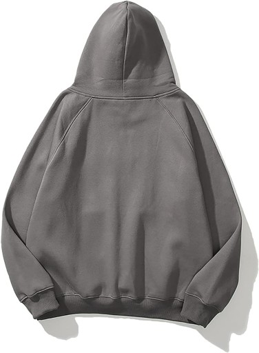 Толстовка свободного кроя, белая, L/XL