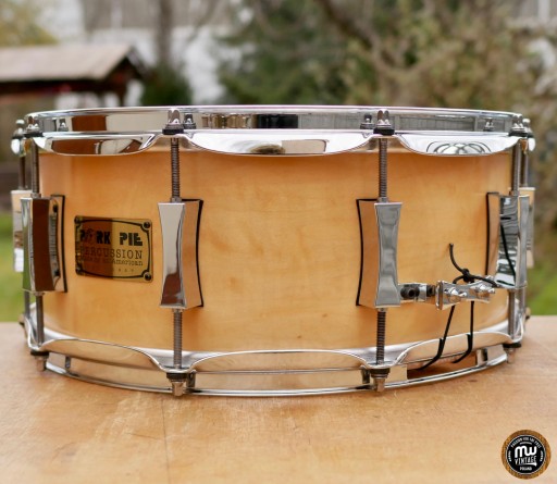 Pork Pie USA Custom 14 x 6 дюймов Малый барабан Satin Blonde